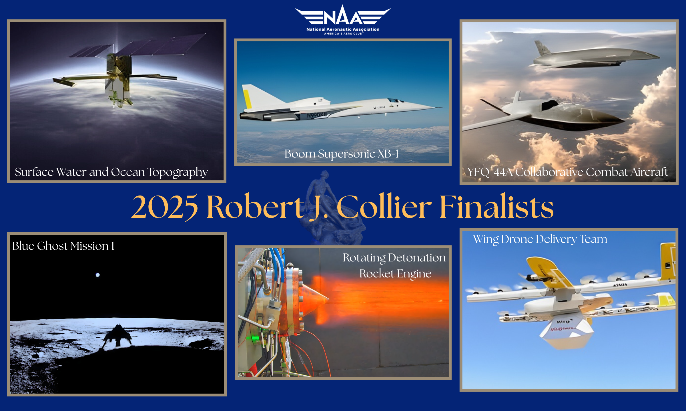 National Aeronautic Association Announces 2025 Robert J. Collier Trophy Finalists